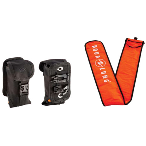 Aqualung Pocket with Surface Marker Buoy