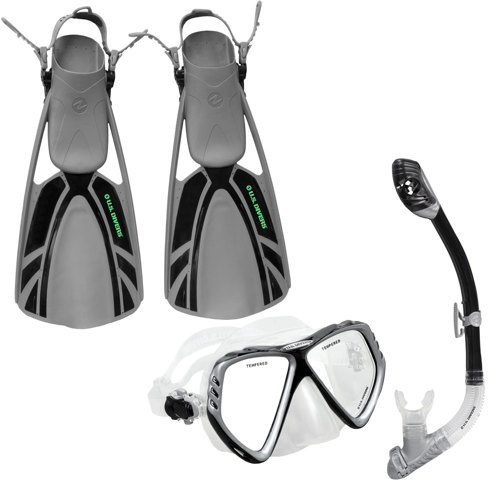 US Divers Regal LX/Tucson/Tulum/Mask Fins Snorkel Gear Bag Scuba