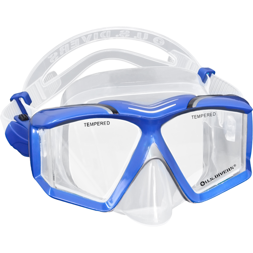 US Divers Side-View LX Mask/Paradise Dry LX Snorkel Package