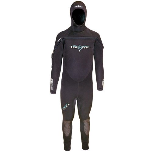 Aqua Lung SolAfx 8mm Women's Wetsuit, Black/Charcoal 12/Short