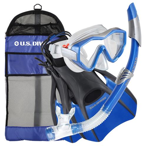 Aqua Lung Anacapa 2 LX Mask/Sonora Snorkel/ Proflex Fins w/Gear Bag 278435 