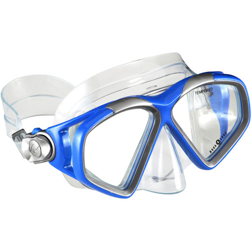 U S Divers Cozumel DX Mask Blue/Silver Item# 30979