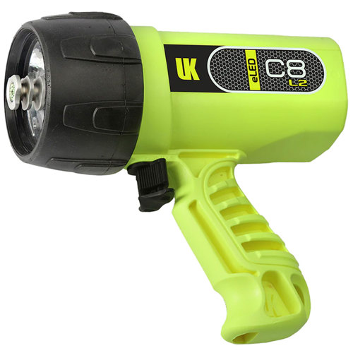 Underwater Kinetics C8 eLED (L2) Rechargeable Dive Light Yellow
