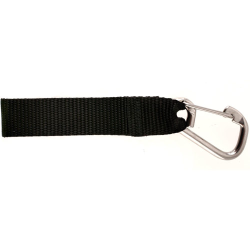 Uni-Quik SS #2 Carabiner with Nylon Webbing Strap Loop