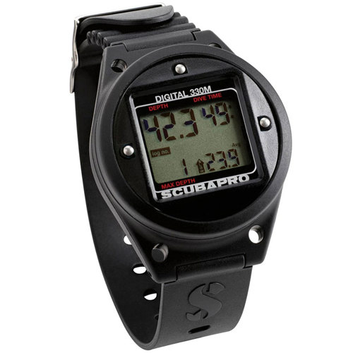Scubapro Digital Depth Gauge Wrist Mount, Metric