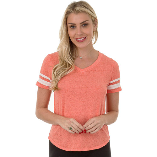 Uzzi Suzzi Burnout T-Shirt Printed Logo