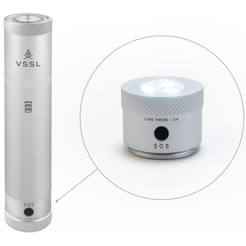 VSSL Camp LED Flashlight and Outdoor Survival Kit