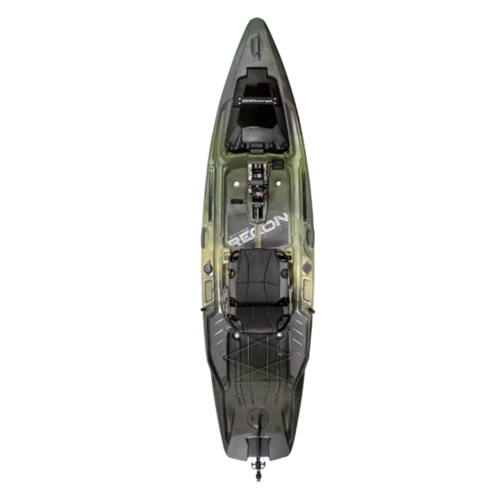 Wilderness Systems RECON 120 HD Fishing Kayak with AirPro ACES Seat Mesa Camo