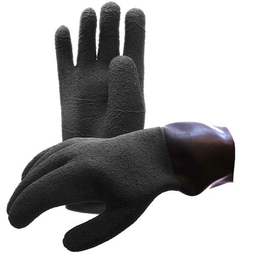 Latex Dry Diving Gloves Easy Dry Glove With Inner Gloves SF-1 TOPDEAL 