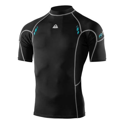 Waterproof R30 Short Sleeve Rash-Guard, Men's