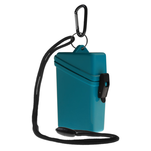 Black Witz The Wrapper Lightweight Waterproof Eyeglass Case with Carabiner 