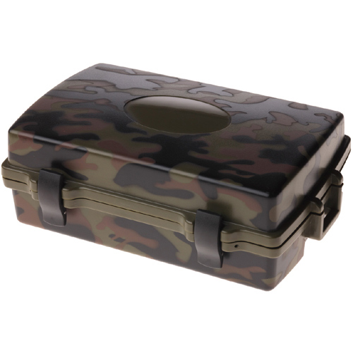 Witz Dry Box Keep it Safe Locker ID Scuba Diving Gear Bag NEW Camo Blue 