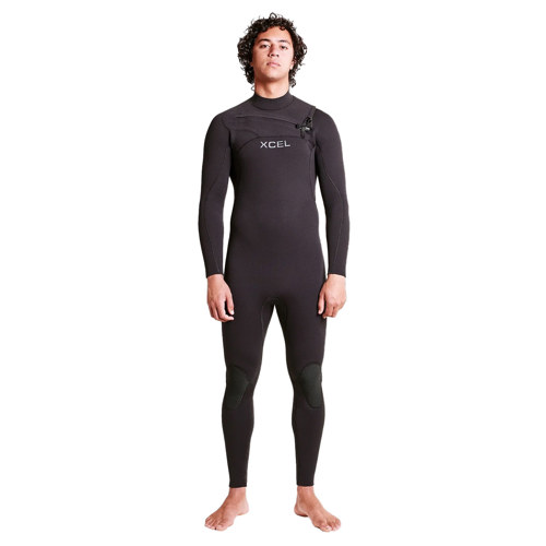 Xcel 3/2mm Comp+ Men's Chest Zip Full Wetsuit Black X-Large
