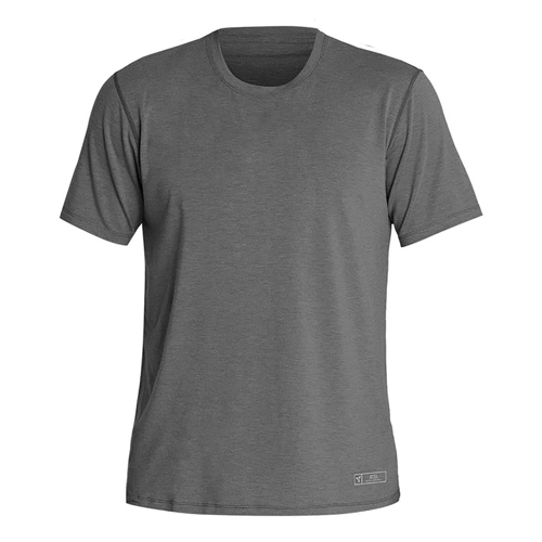 Xcel ThreadX Men's Short Sleeve UV Rashguard Charcoal X-Large