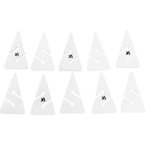 Highland by XS Scuba Line Arrows-10 Piece Pack White