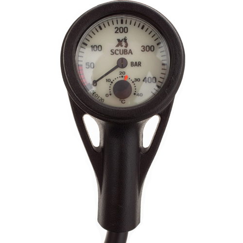 XS Scuba Standard Pressure Gauge, Metric GA101M Scuba