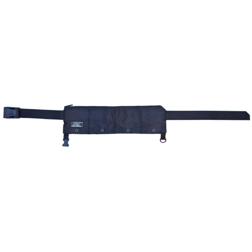 XS Scuba Zippered Pocket Weight Belt 5-Pocket Black