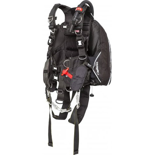 Zeagle SAR BCD with Ripcord System, Black Small