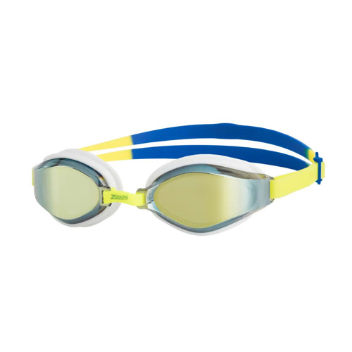 Zoggs Endura Max Titanium Swim Goggles Yellow/Blue/Lime
