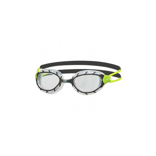 Zoggs Predator Adjustable Swim Goggles Black/Green Regular