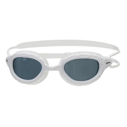 Zoggs Predator Adjustable Swim Goggles White Regular