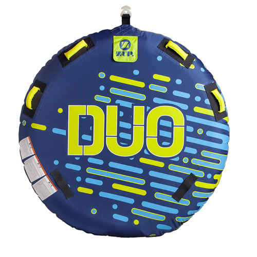 ZUP Duo 57"" Deck Tube: Ultimate Family Ride for Water Adventure Fun