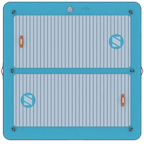 ZUP 6' x 6' Dropstich iMat with EVA Deck Pad