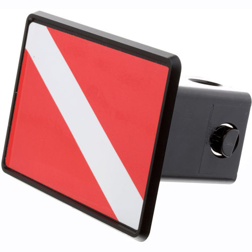 Dive Flag 2" (5.1cm) Trailer Hitch Cover
