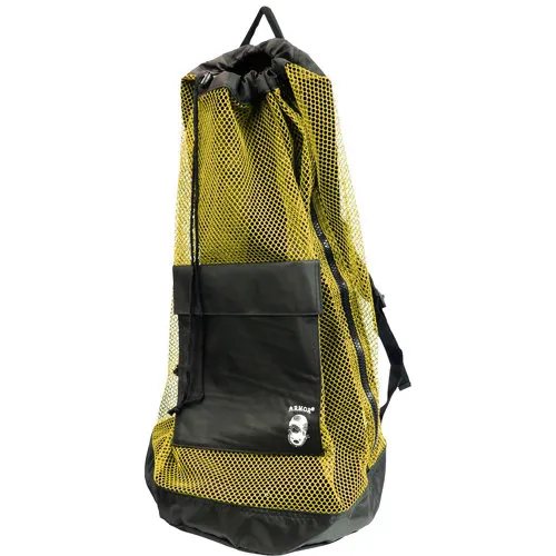 Armor Heavy Nylon Mesh Backpack Bag (#28DLX) - Scuba