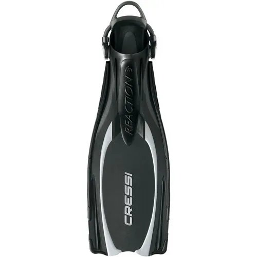 Cressi Reaction Open Heel Fins with Bungee Straps - Scuba