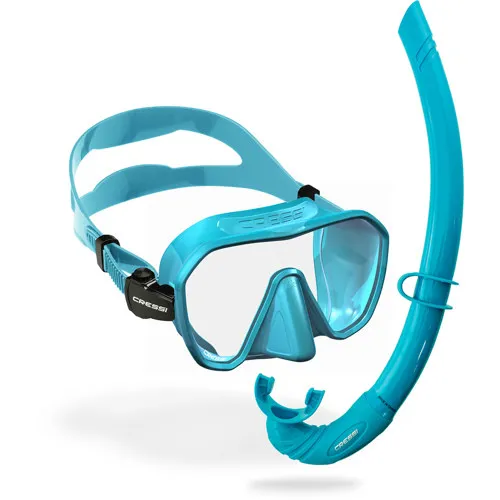 Cressi Z2S Mask and Corsica Snorkel Set - Scuba
