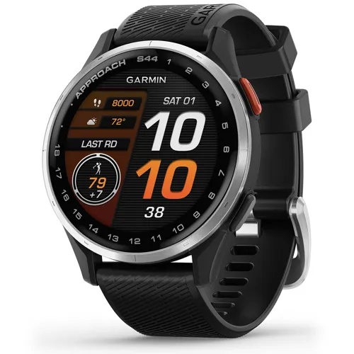 Garmin Approach S44 43mm AMOLED GPS Golf Smartwatch - Scuba