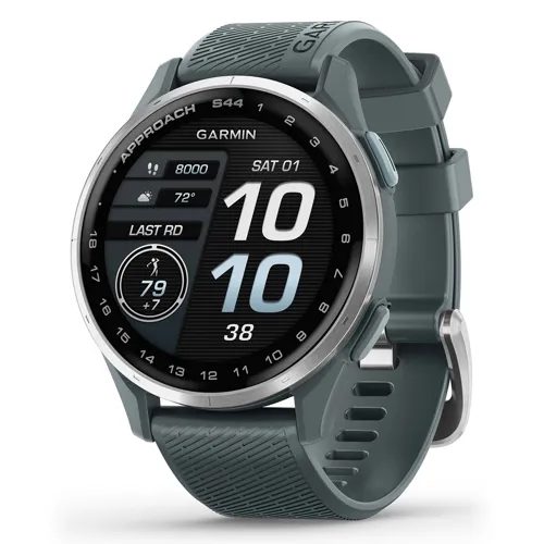 Garmin Approach S44 43mm AMOLED GPS Golf Smartwatch - Scuba