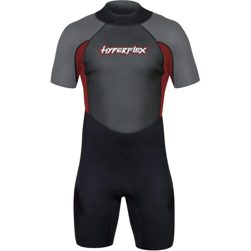 Hyperflex Men's Access 2.5mm Back Zipper Spring Suit, Black - Scuba