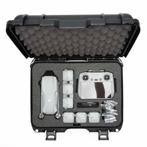 Nanuk 915 Hard Case With Foam Insert For DJI Mini 4 Pro Fly More Combo Kit Black - View #10