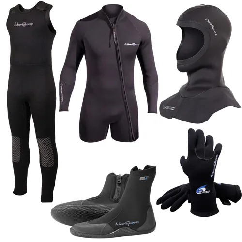 ネイビーカンパニーWATERMAN 5mmブラックカモ　ウェット 新品未使用品 NeoSport 5mm Waterman Wetsuit Package NSP5WJCK