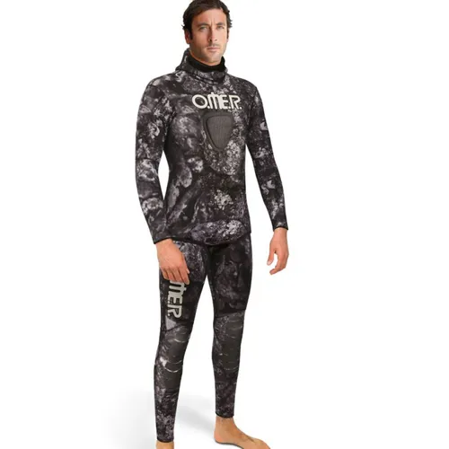 Omer 1.7mm Blackstone Unisex 2-Piece Wetsuit Large