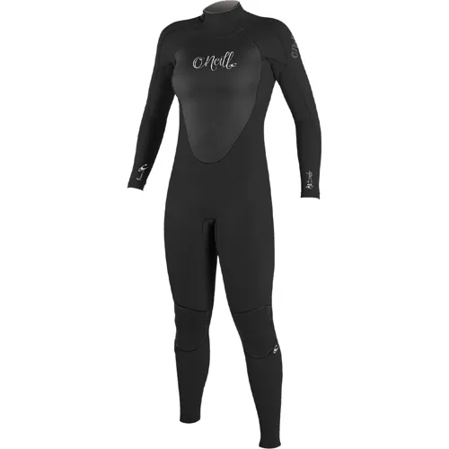 O'Neill Epic 4/3mm Women's Full Wetsuit, Black - Scuba