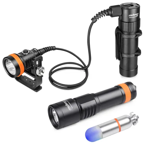 OrcaTorch D630 & D700 & SD01 Package PCKBLROD7G - Scuba