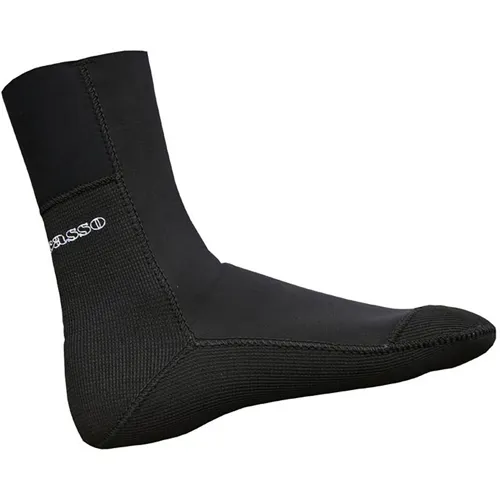Picasso Supratex 3mm Neoprene Socks, Black - Scuba