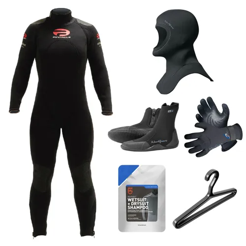Pinnacle 7mm Cruiser Men's Full Wetsuit Package PCKDC77M