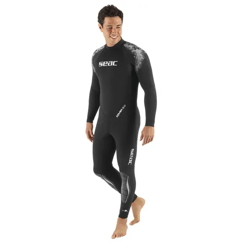 Seac 5mm Cover Men's Back Zip Full Wetsuit