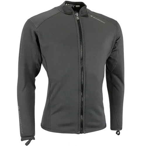 Sharkskin Titanium 2 Men's Front Zip Long Sleeve Top - Scuba