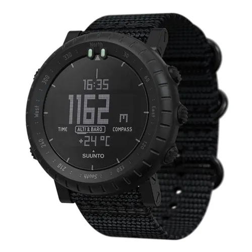 Suunto Core Alpha Stealth Outdoor Watch SS050504000