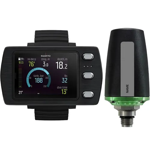 SUUNTO FL2003 EON STEEL （TANK PODセット） Suunto EON Steel Black Wrist Computer with Tank POD Transmitter