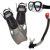 Akona Adult Travel Mask, Snorkel, Fin Se...: Picture 1 thumbnail