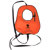 Akona Adult Snorkel Vest, Neon Orange: Picture 1 thumbnail