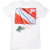 Amphibious Outfitters Frog Flag T-Shirt: Picture 1 thumbnail
