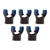 Blue Reef Ultra Black Silicone Mouthpiece: Picture 1 thumbnail