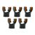 Blue Reef Ultra Black Silicone Mouthpiece: Picture 1 thumbnail